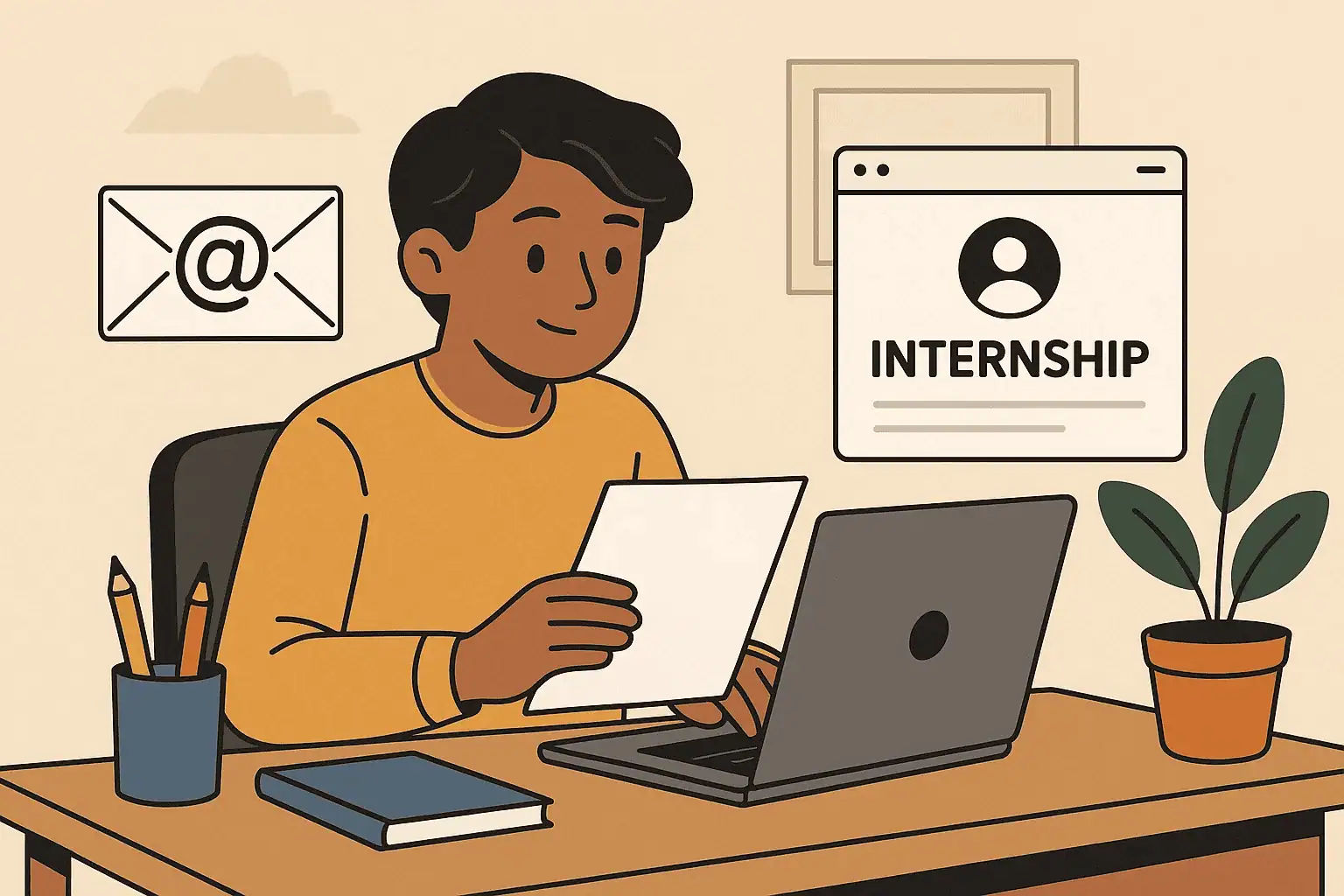 cách viết email xin việc thực tập