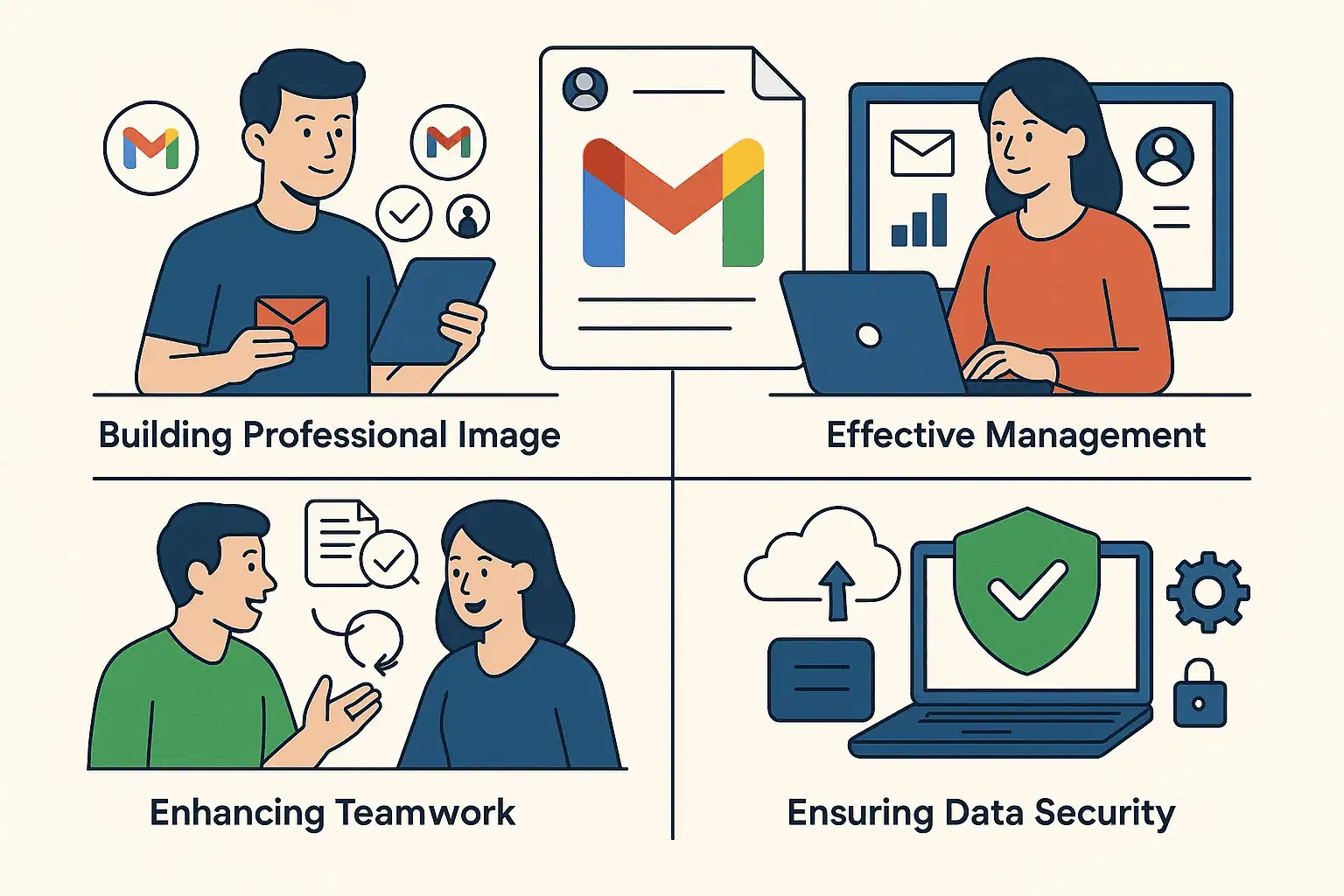 chuyển gmail cá nhân sang doanh nghiệp