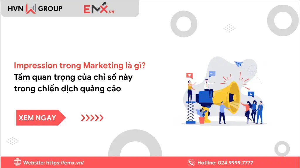 impression trong marketing là gì